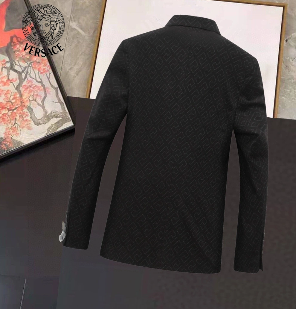 Minimalist 6661 Versace Jackets Long Sleeved For Men