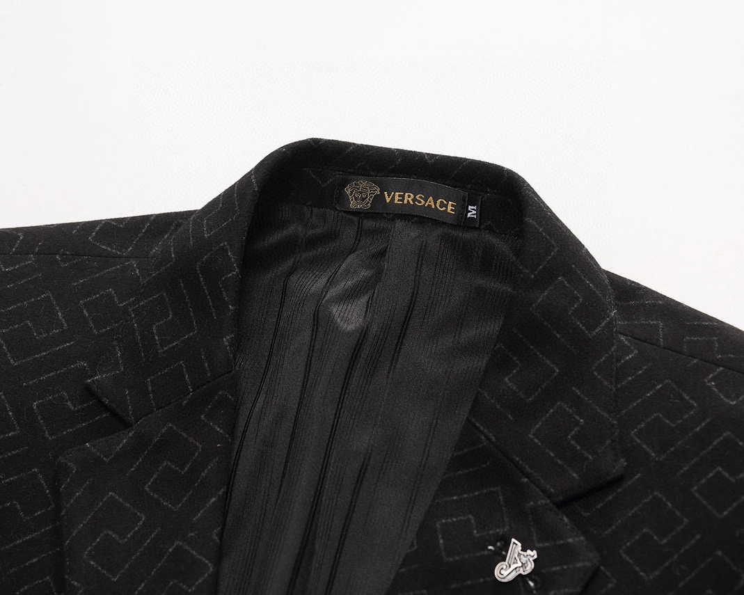Minimalist 6661 Versace Jackets Long Sleeved For Men