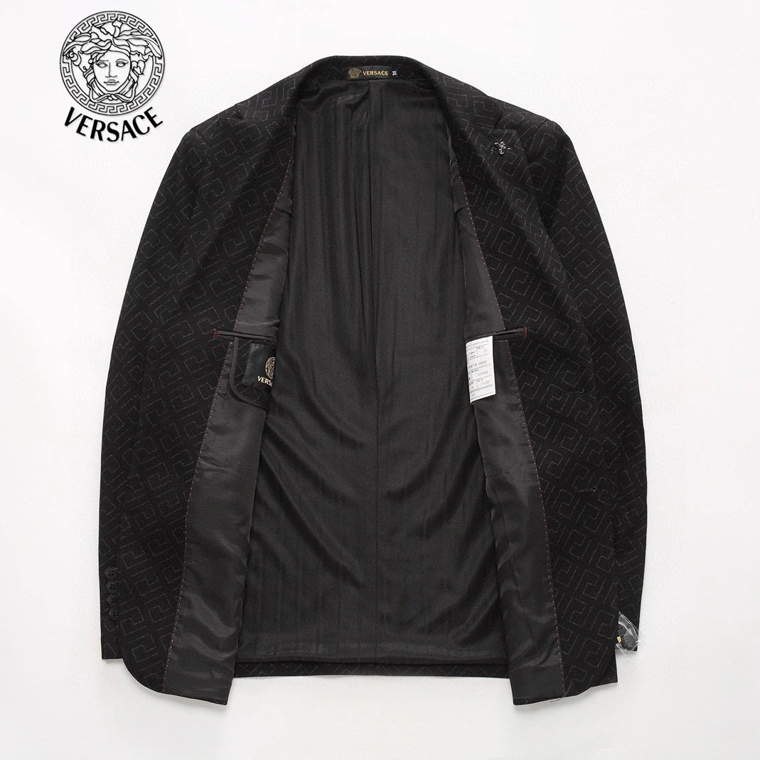 Minimalist 6661 Versace Jackets Long Sleeved For Men