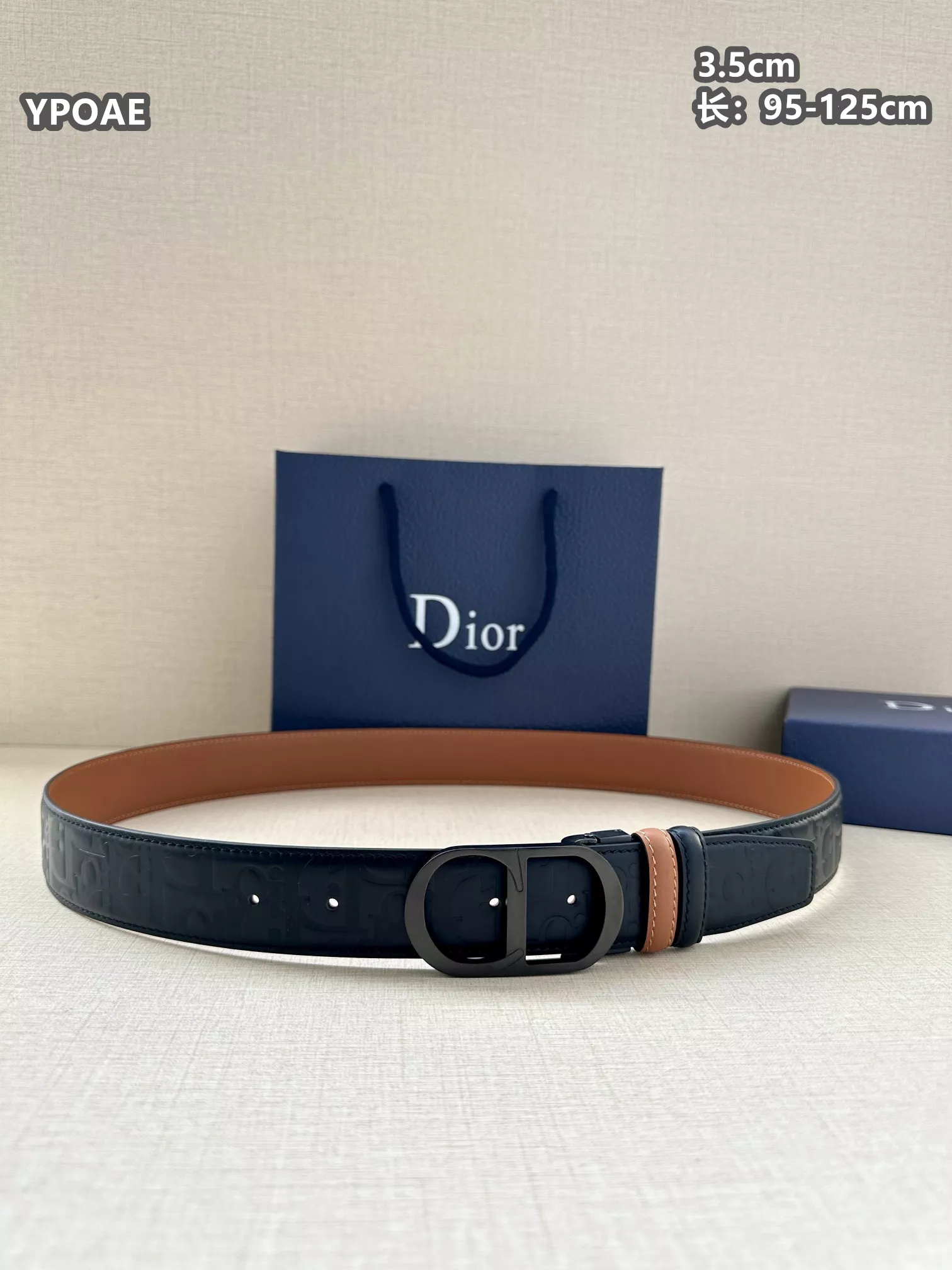 Minimalist 6853 Christian Dior AAA Quality Belts For Men