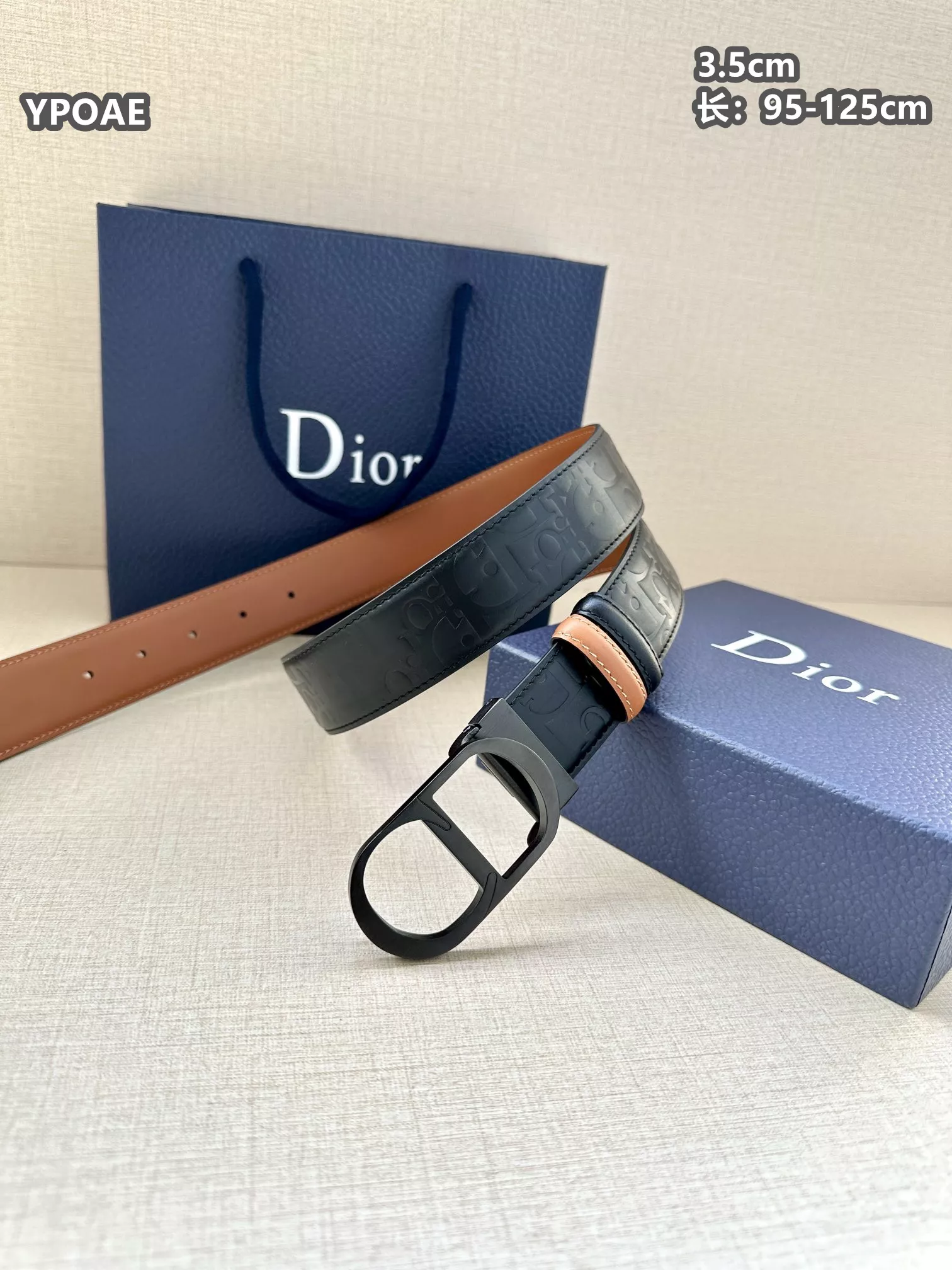 Minimalist 6853 Christian Dior AAA Quality Belts For Men