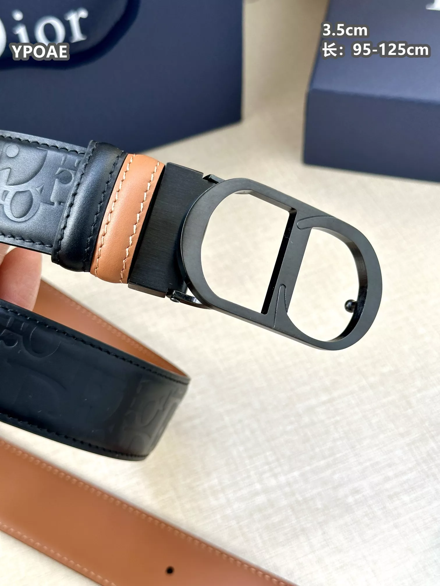 Minimalist 6853 Christian Dior AAA Quality Belts For Men