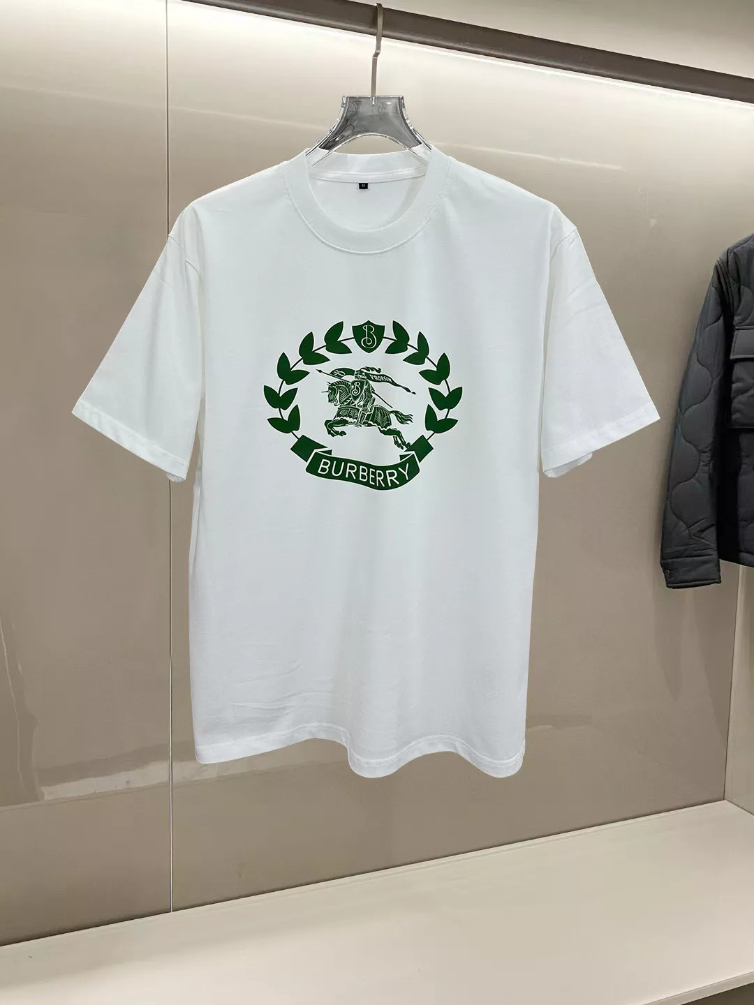 Minimalist 6863 Burberry T-Shirts Short Sleeved For Unisex