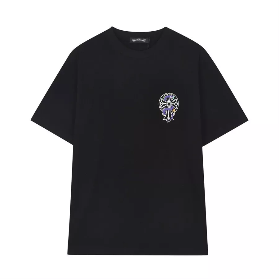 Minimalist 6874 Chrome Hearts T-Shirts Short Sleeved For Unisex