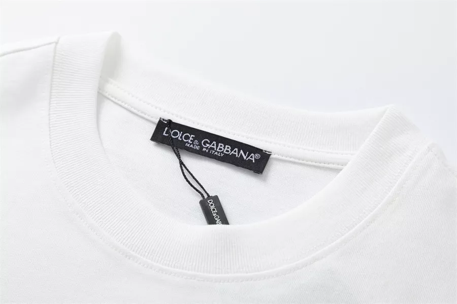 Minimalist 6946 Dolce & Gabbana D&G T-Shirts Short Sleeved For Unisex