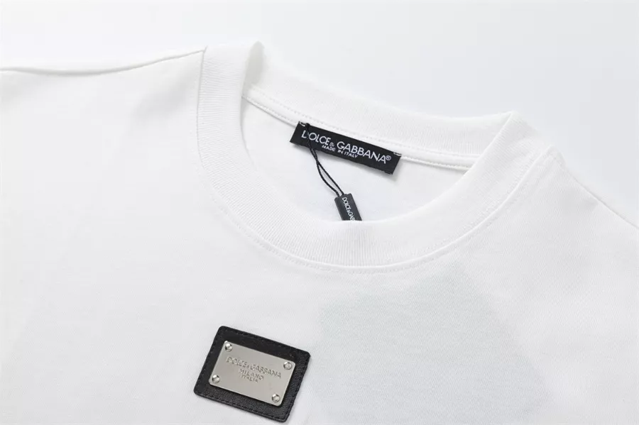 Minimalist 6946 Dolce & Gabbana D&G T-Shirts Short Sleeved For Unisex