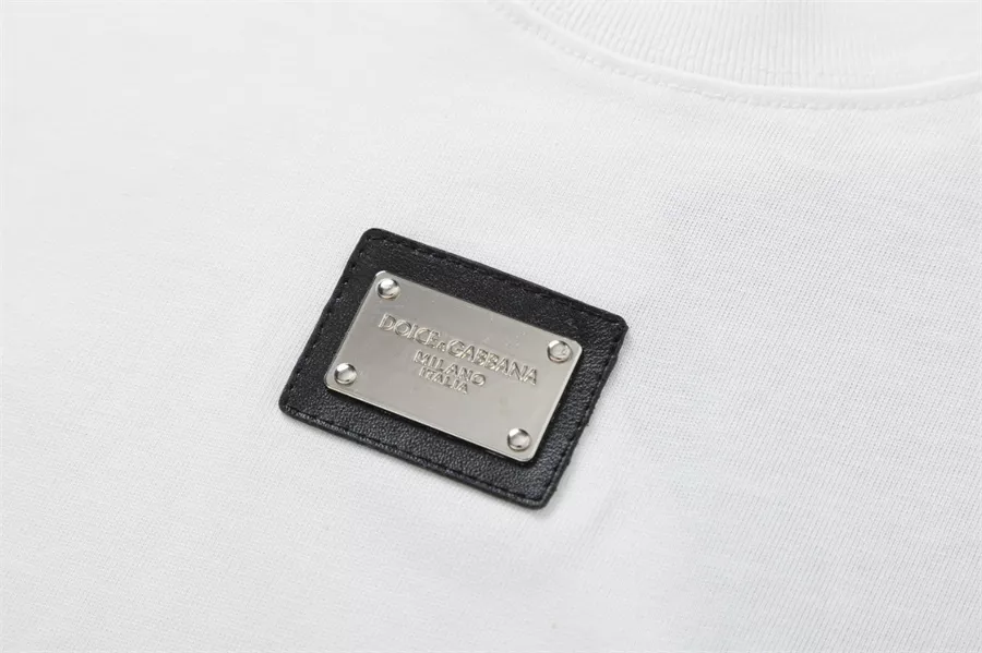 Minimalist 6946 Dolce & Gabbana D&G T-Shirts Short Sleeved For Unisex