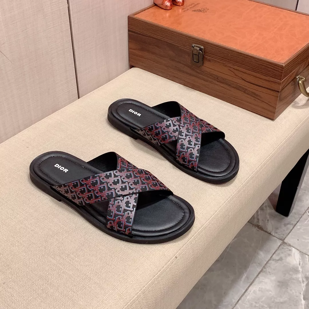 Minimalist 6970 Christian Dior Slippers For Men