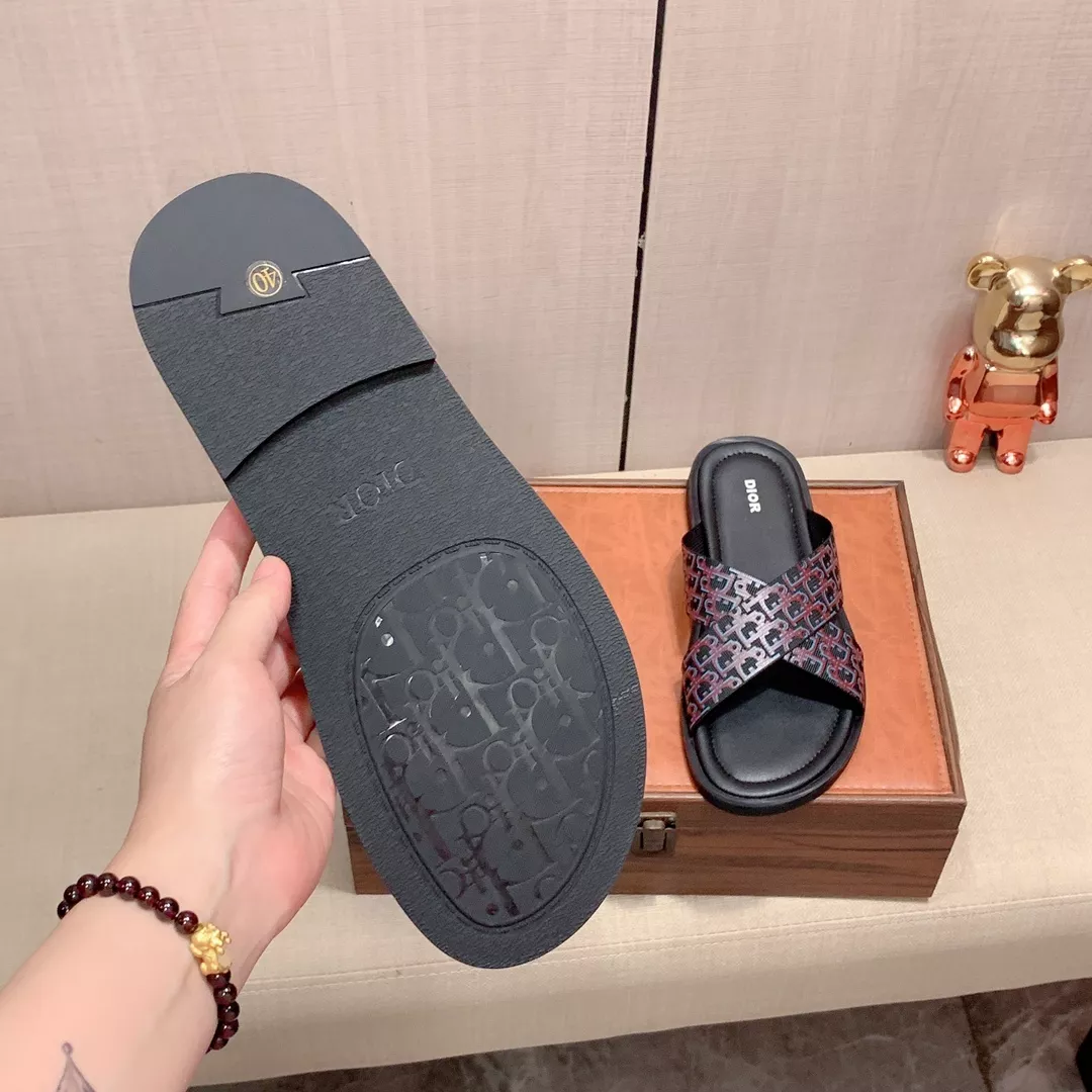 Minimalist 6970 Christian Dior Slippers For Men