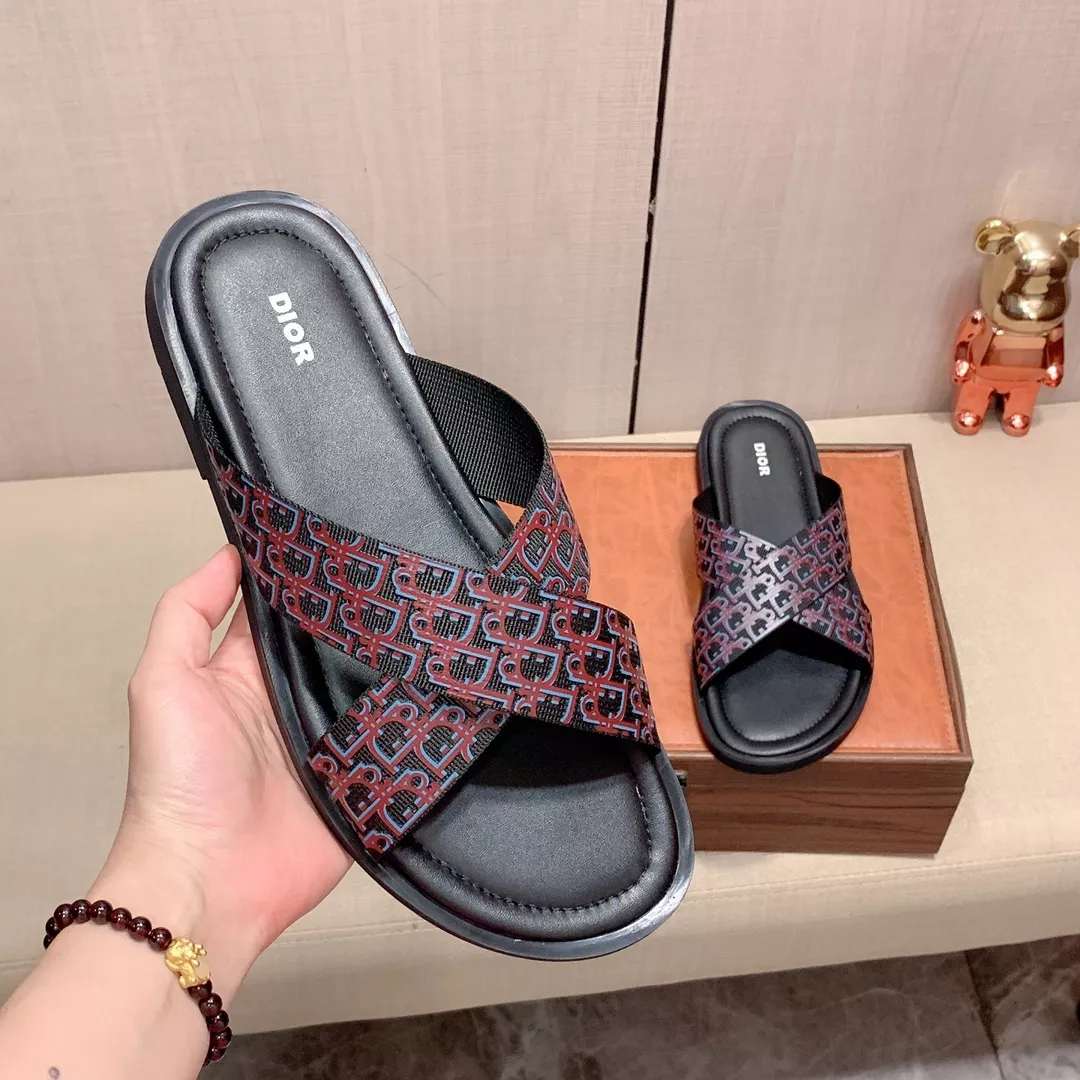 Minimalist 6970 Christian Dior Slippers For Men