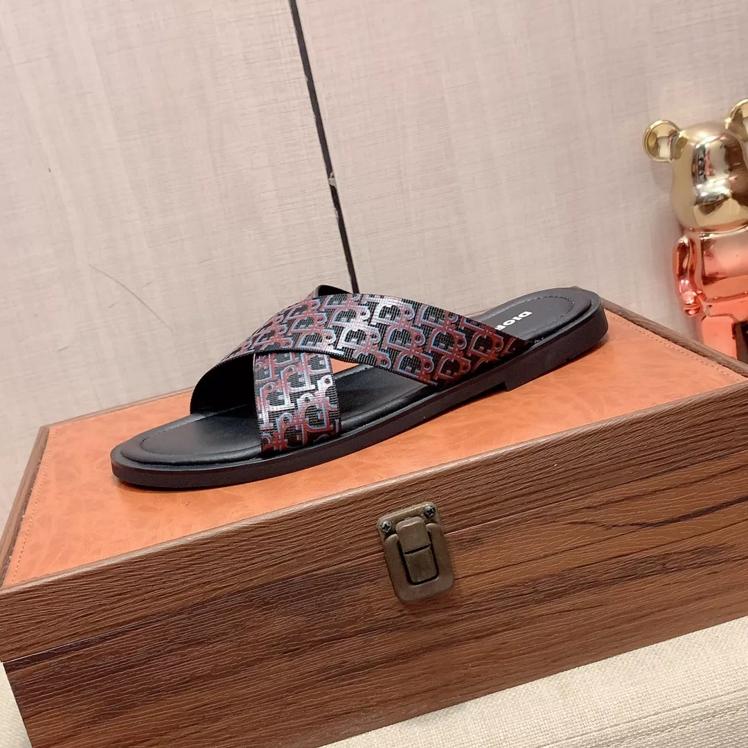 Minimalist 6970 Christian Dior Slippers For Men