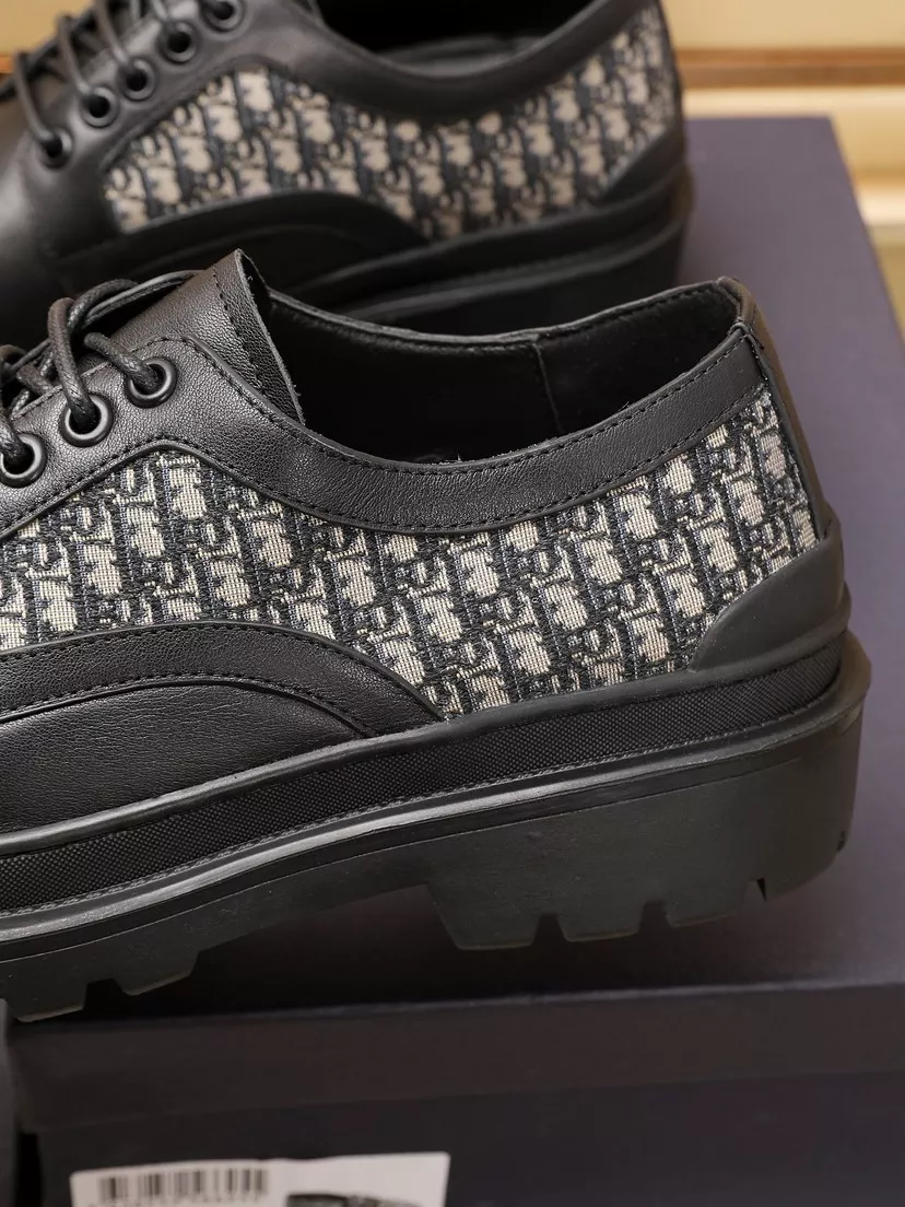 Minimalist 6984 Christian Dior Leather Shoes For Men