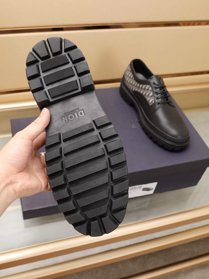 Minimalist 6984 Christian Dior Leather Shoes For Men