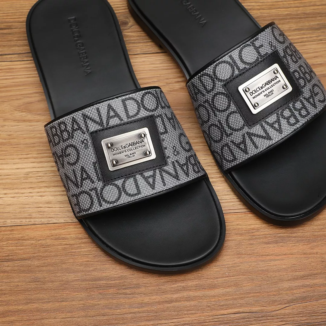 Minimalist 7099 Dolce & Gabbana D&G Slippers For Men