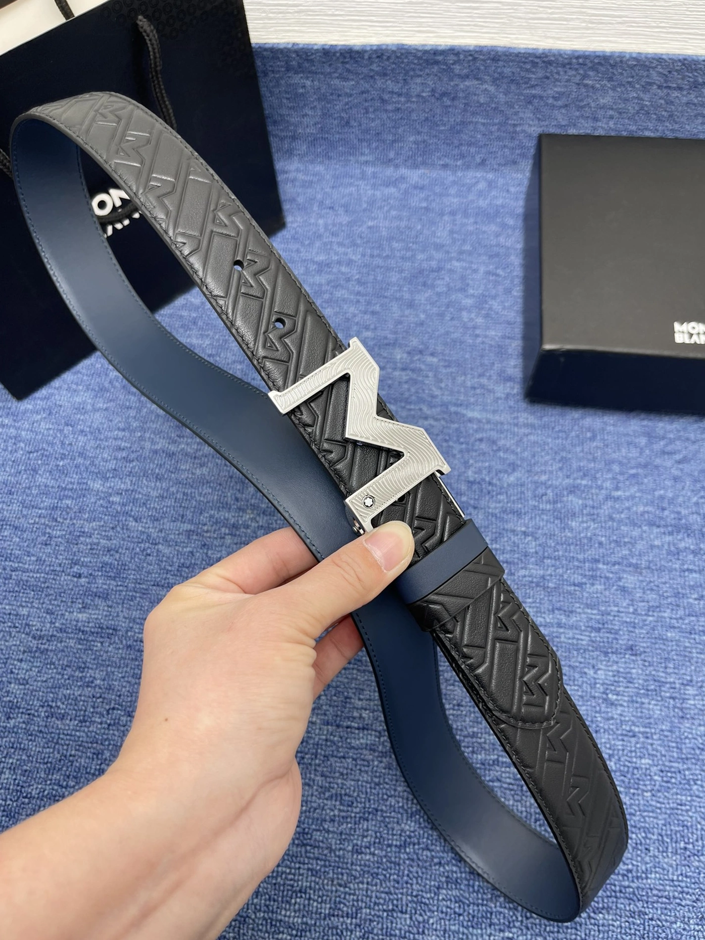 Minimalist 7106 Montblanc AAA Quality Belts For Men