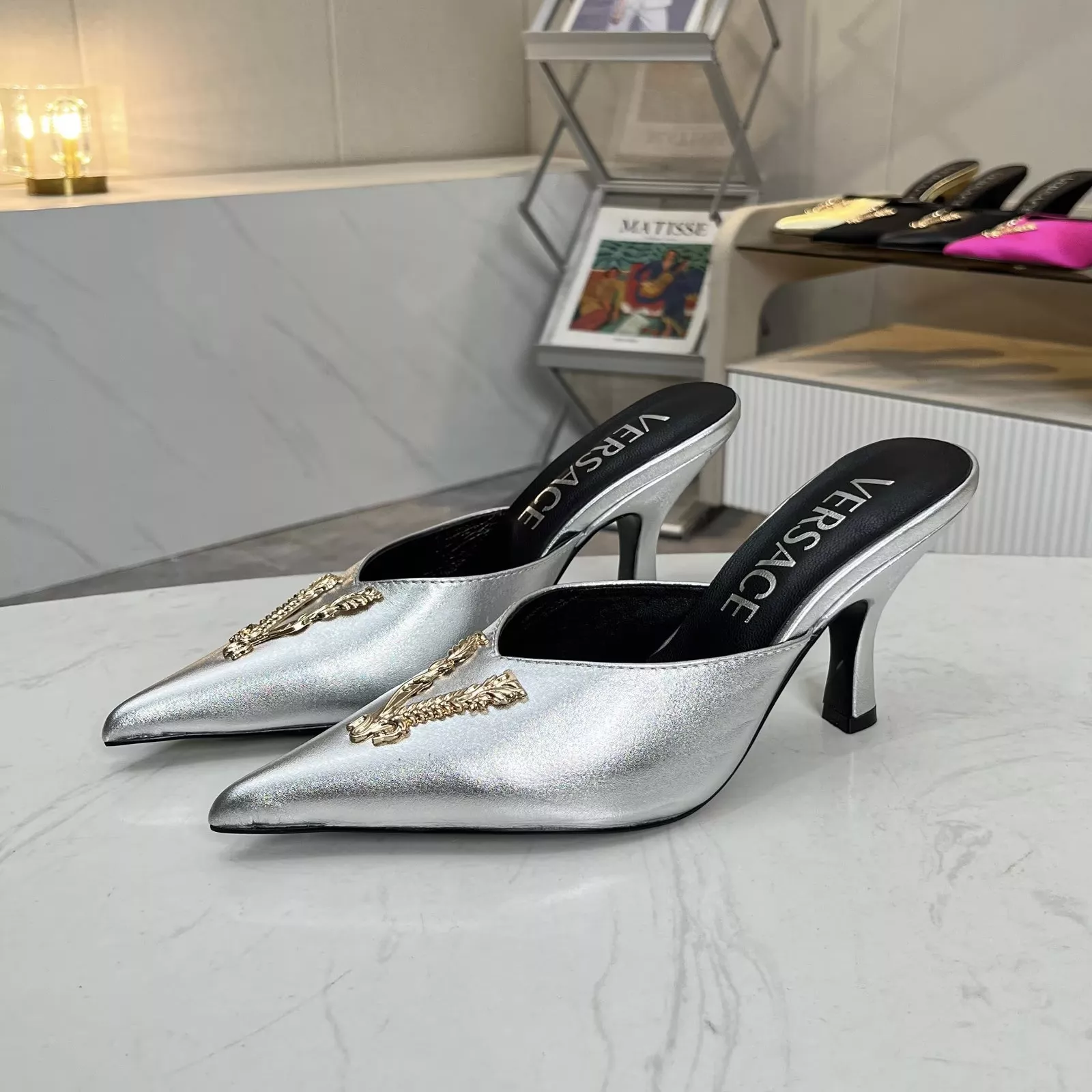 Minimalist 7193 Versace Slippers For Women