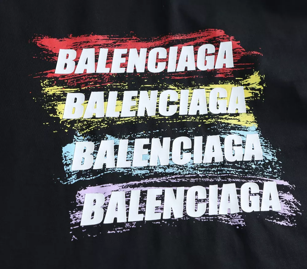 Minimalist 7240 Balenciaga T-Shirts Short Sleeved For Unisex