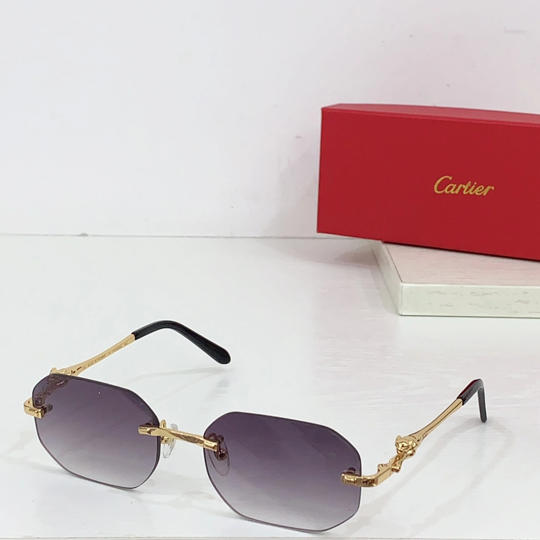 Minimalist 7268 Cartier AAA Quality Sunglassess