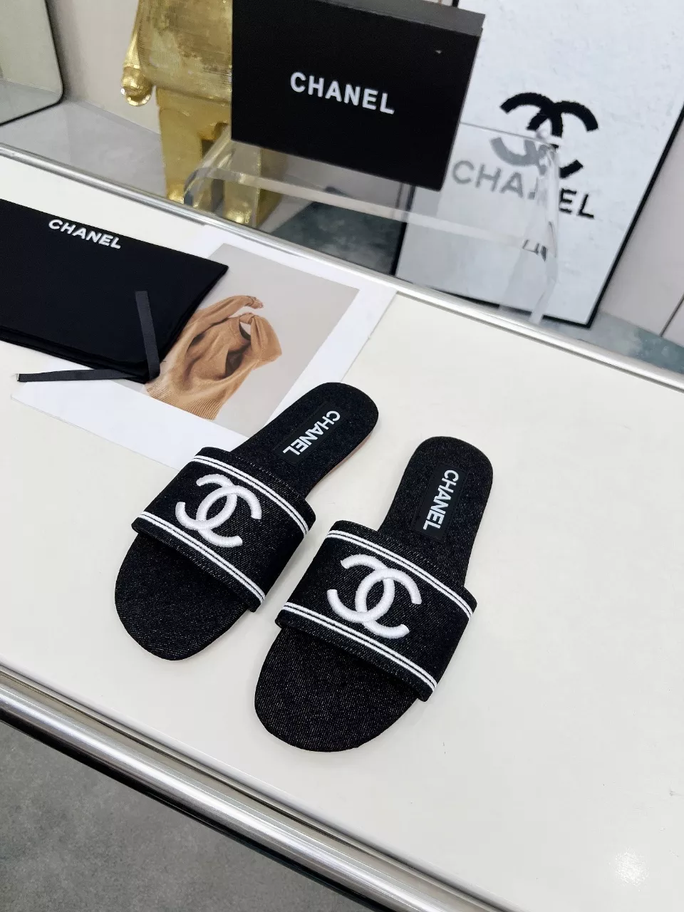 Minimalist 7284 Chanel Slippers For Women
