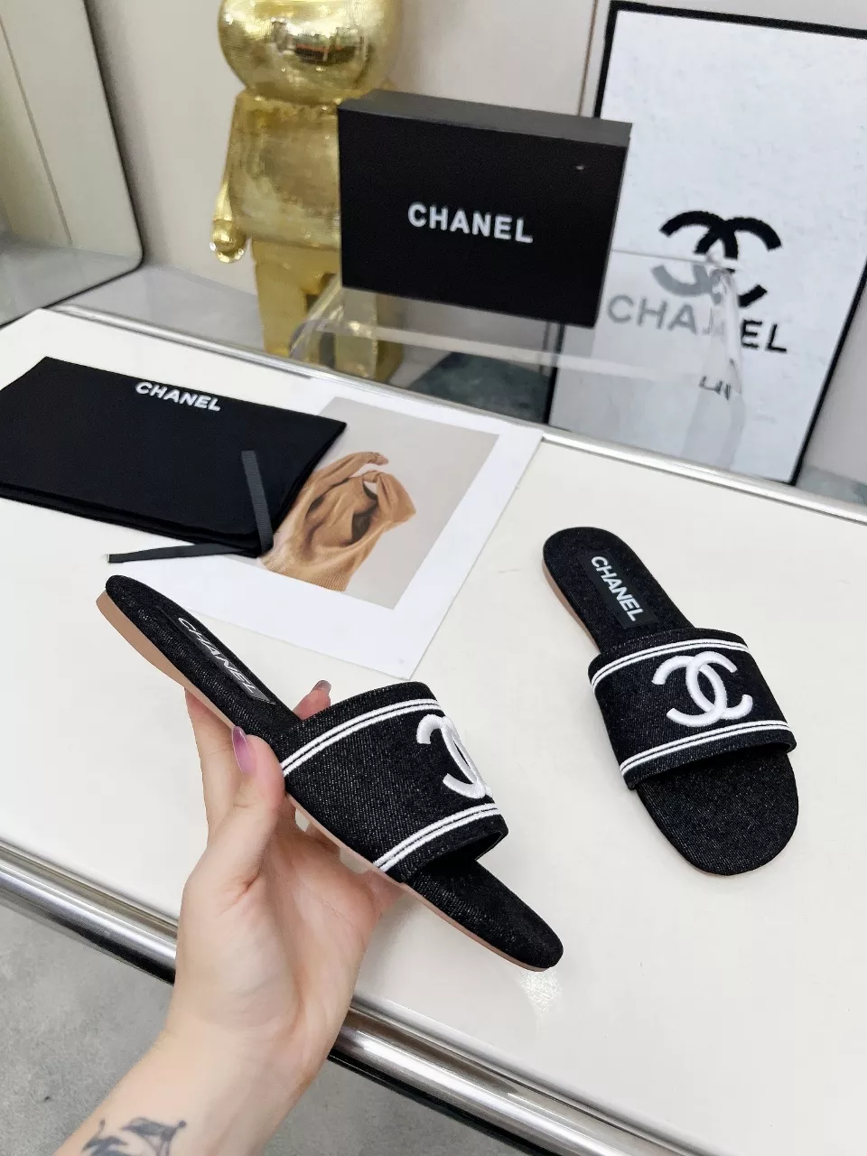 Minimalist 7284 Chanel Slippers For Women
