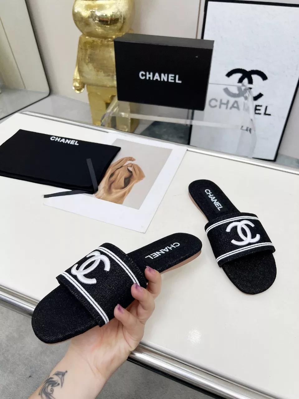 Minimalist 7284 Chanel Slippers For Women