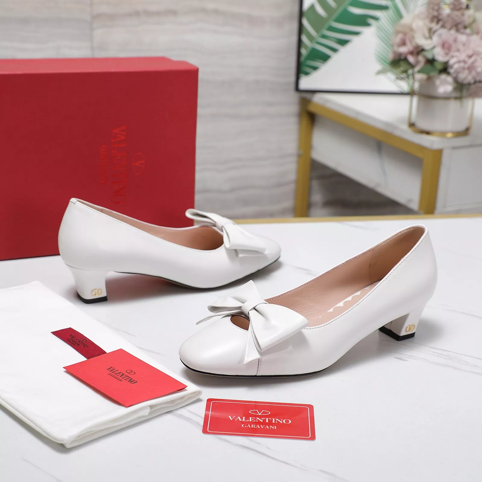 Minimalist 7324 Valentino High-Heeled Shoes For Women