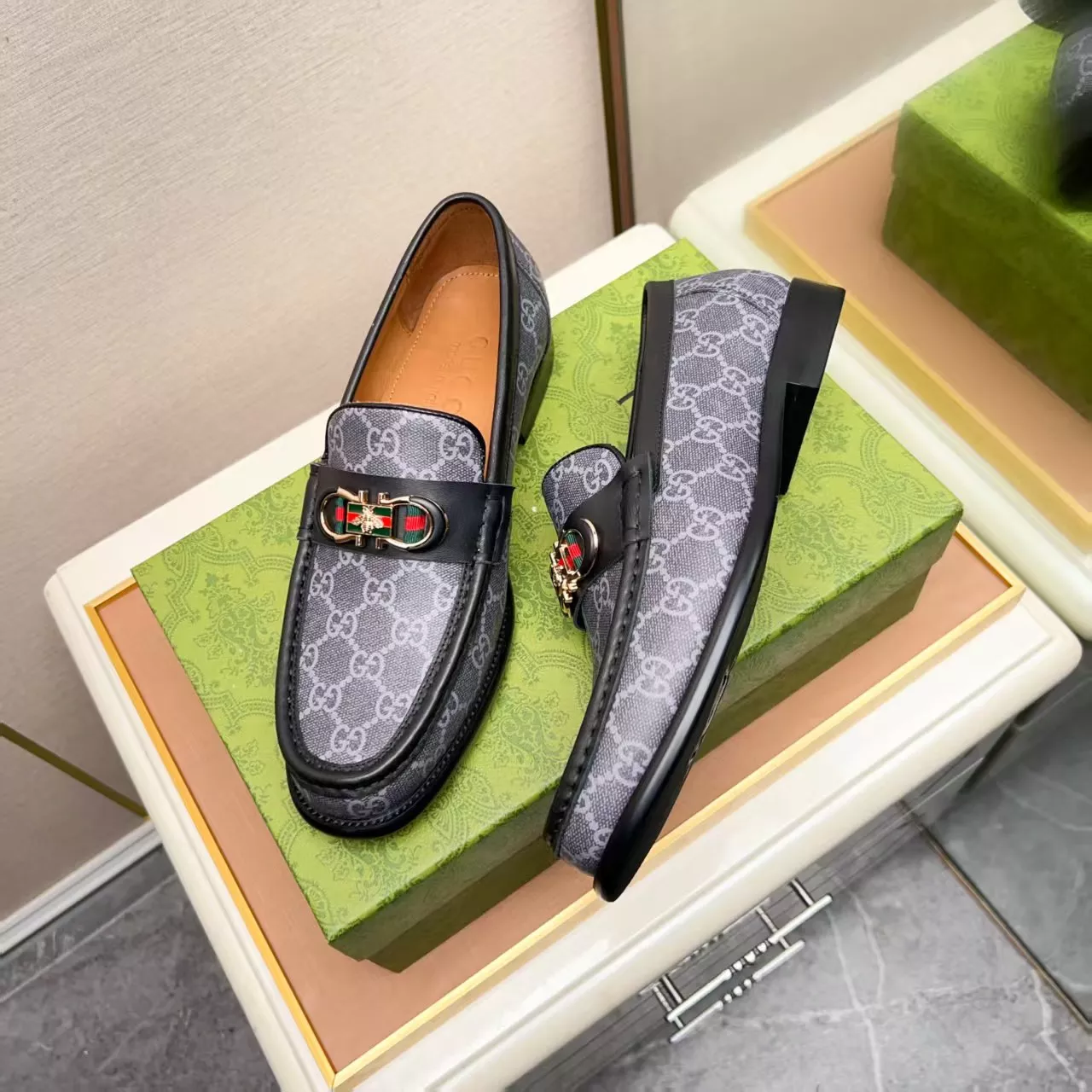 Minimalist 7337 Gucci Oxfords Shoes For Men