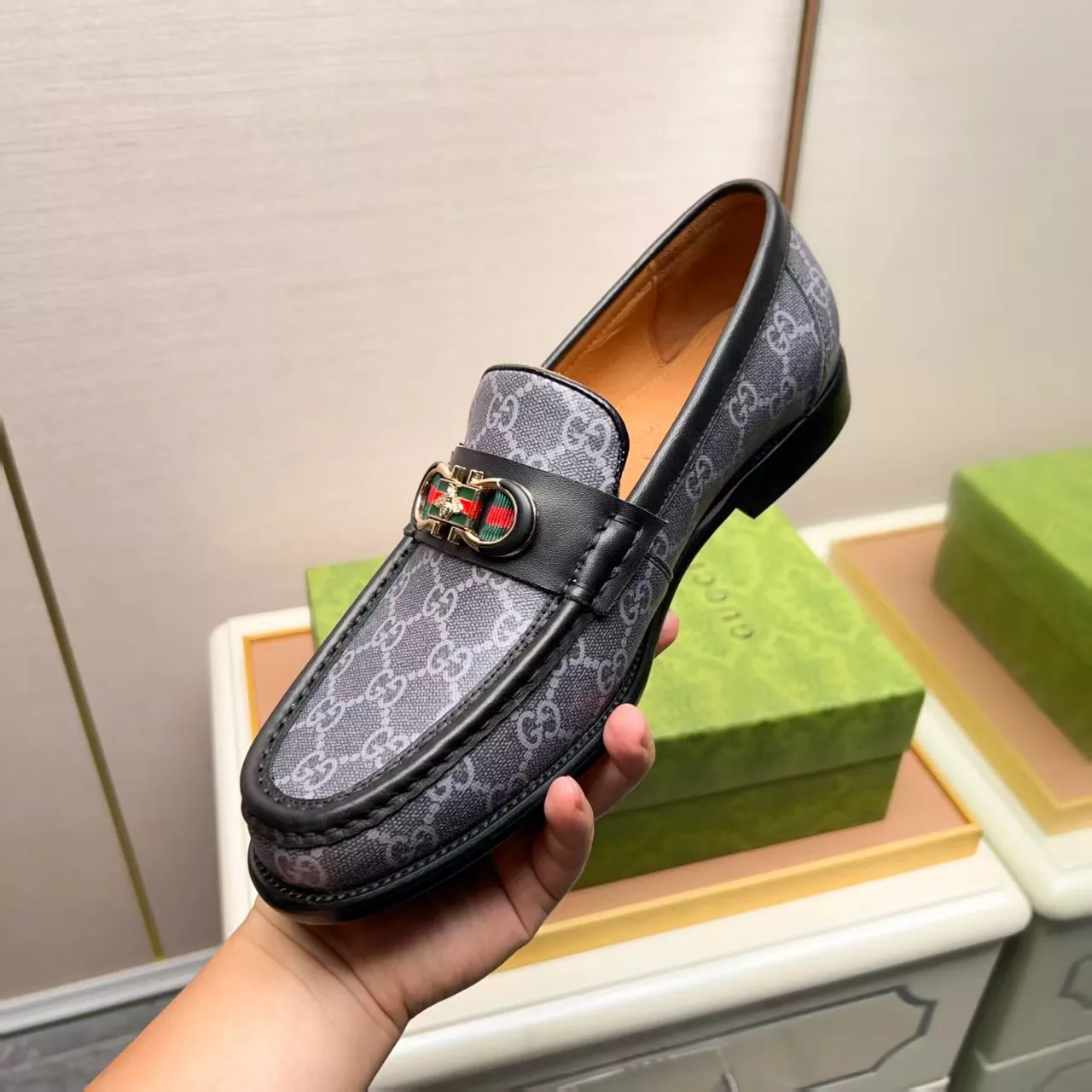 Minimalist 7337 Gucci Oxfords Shoes For Men