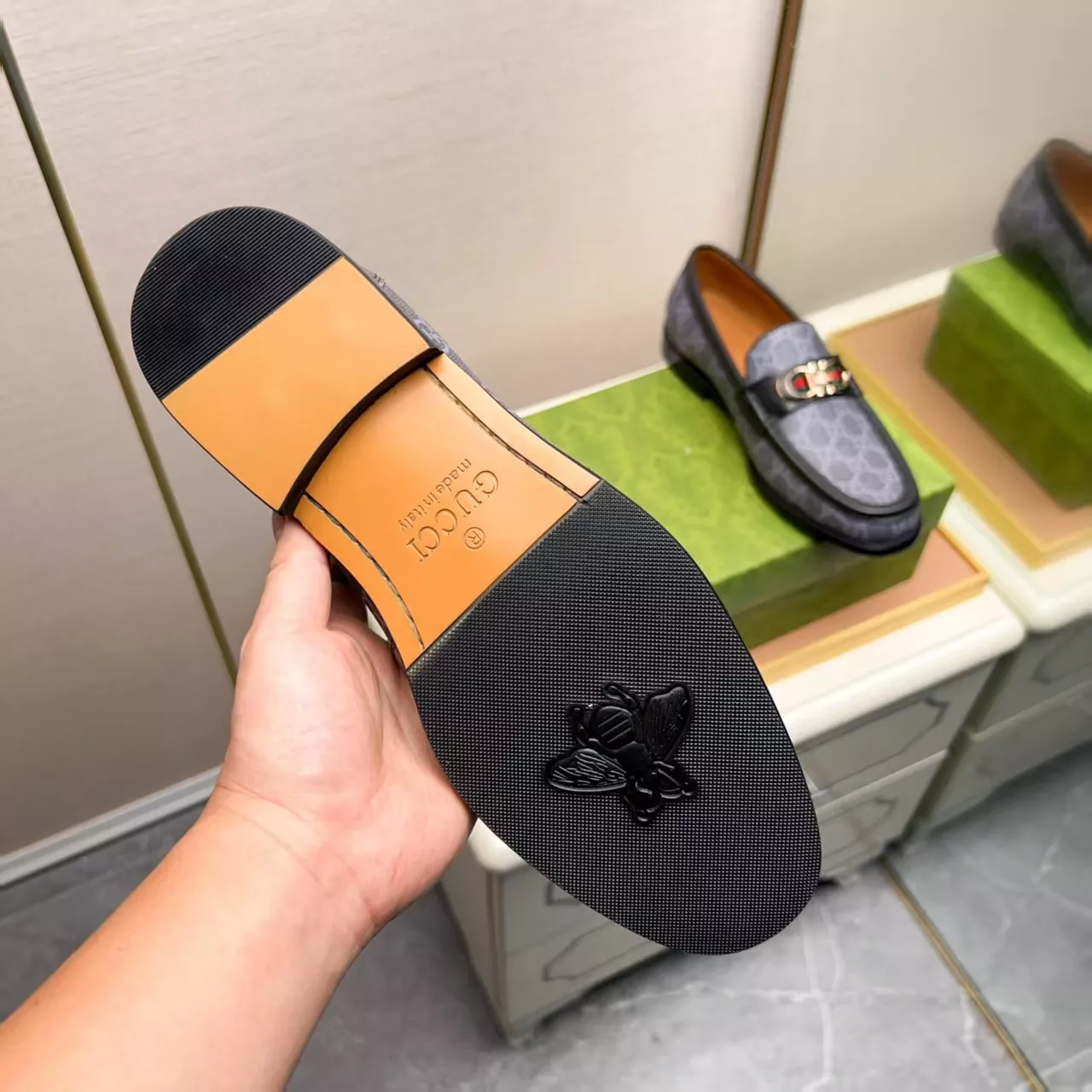 Minimalist 7337 Gucci Oxfords Shoes For Men
