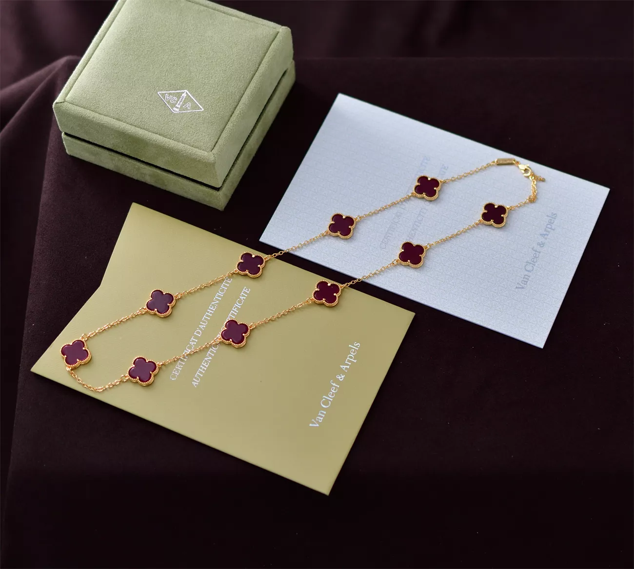 Minimalist 7468 Van Cleef & Arpels Necklaces For Women
