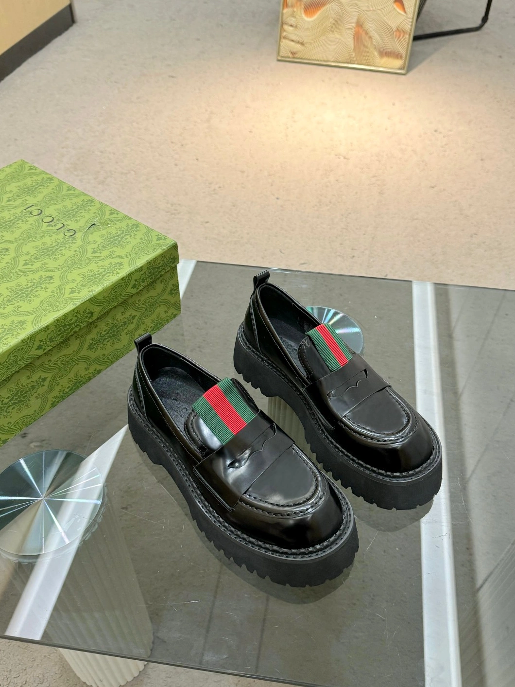 Minimalist 7601 Gucci Oxfords Shoes For Women