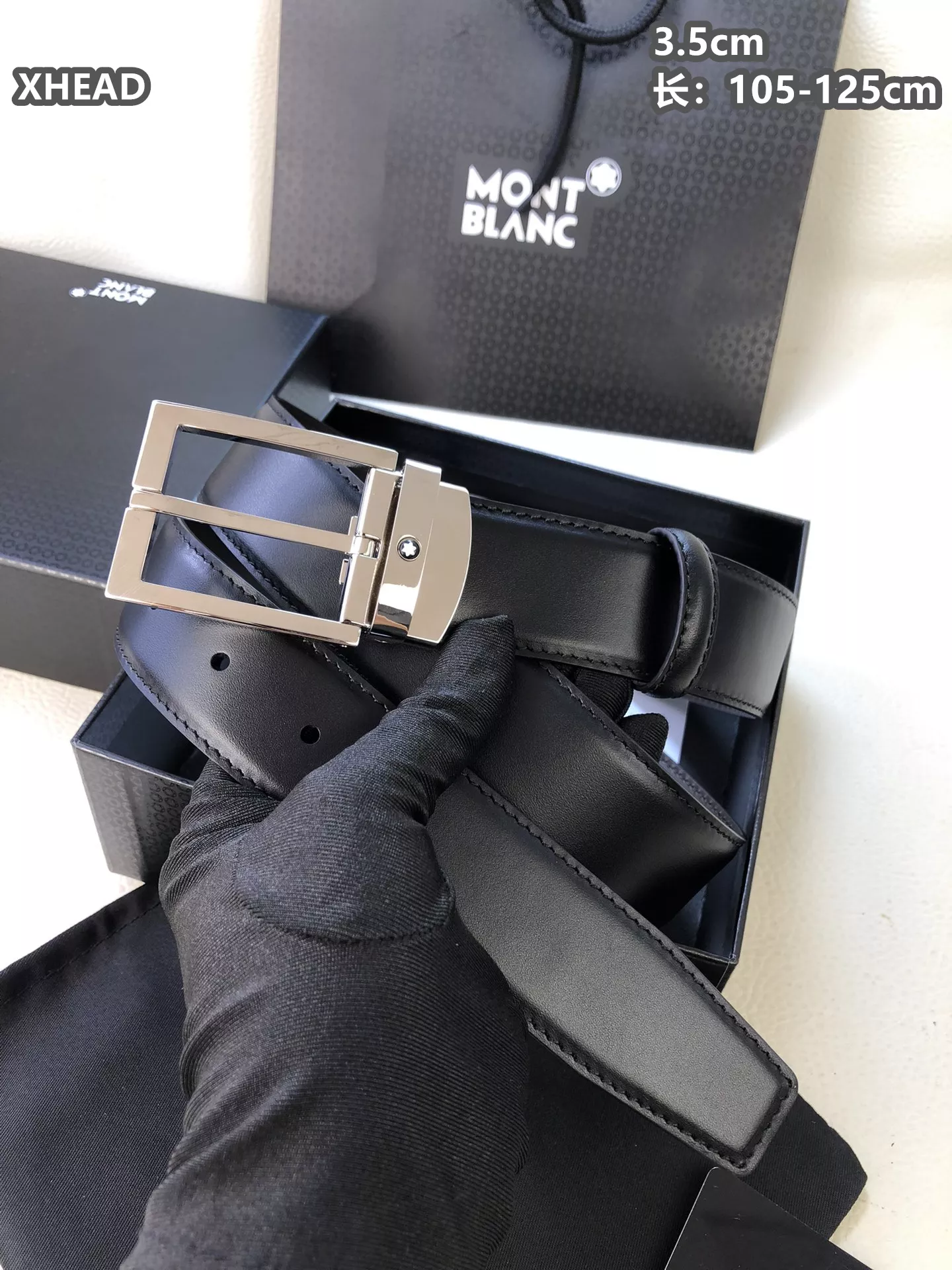 Minimalist 7693 Montblanc AAA Quality Belts For Men