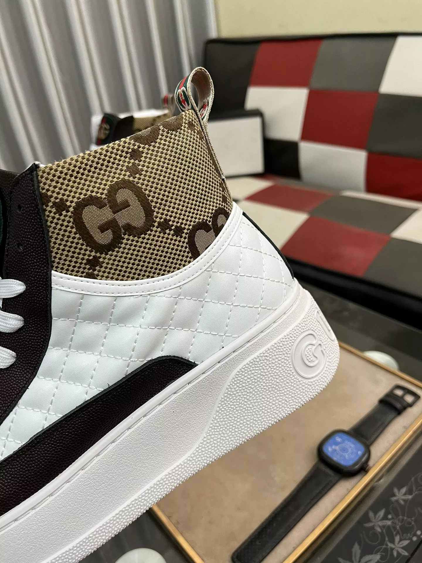 Minimalist 7716 Gucci High Tops Shoes For Men