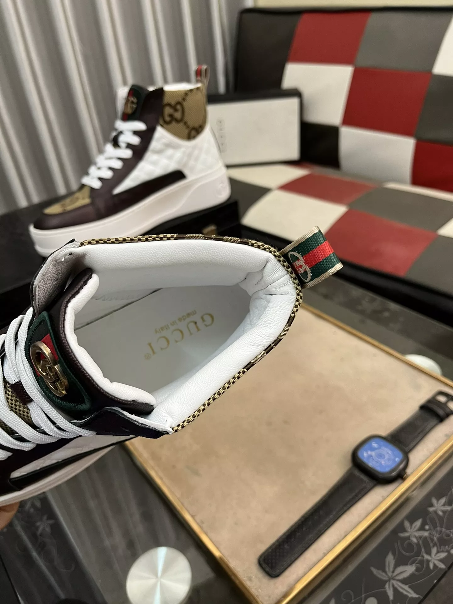 Minimalist 7716 Gucci High Tops Shoes For Men