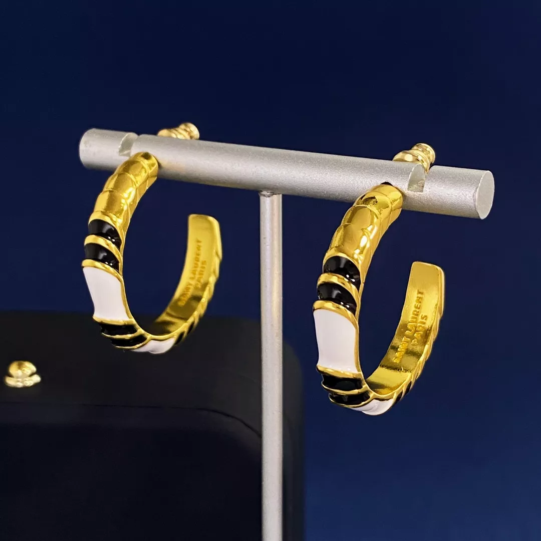 Minimalist 8045 Yves Saint Laurent YSL Earrings For Women