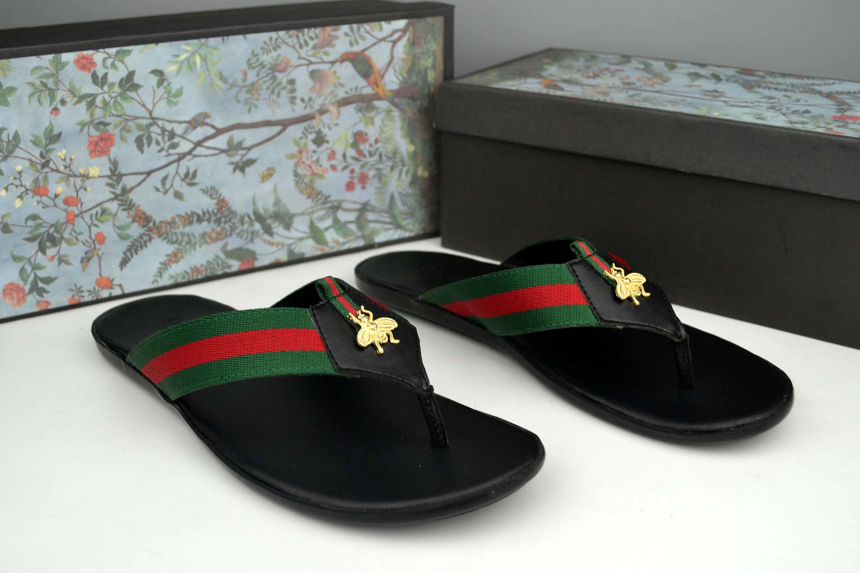 Minimalist 8199 Gucci Slippers For Men