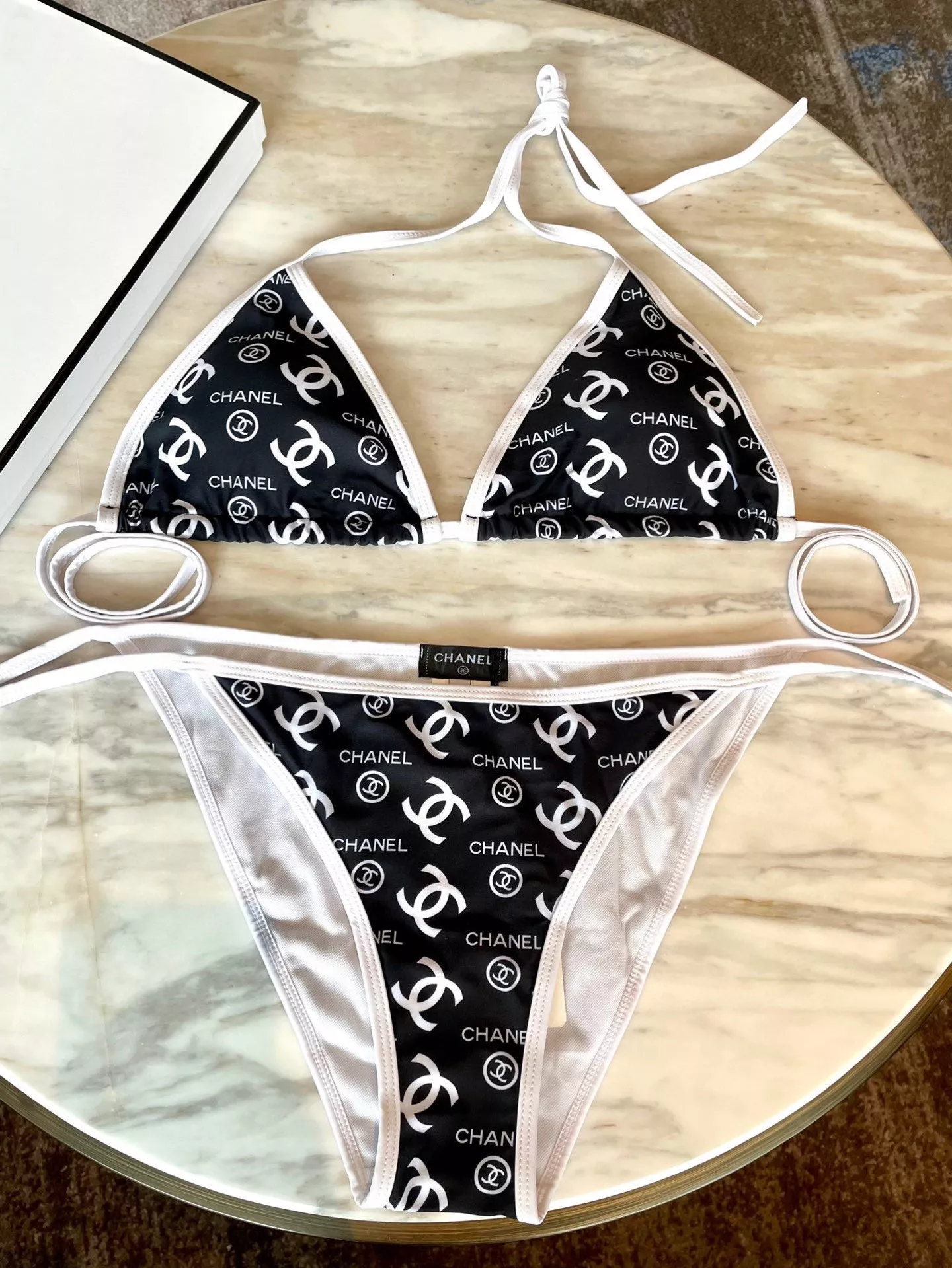 Minimalist 8250 Chanel Bathing Suits For Women