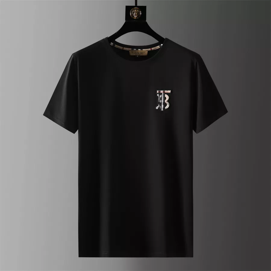 Minimalist 8267 Burberry Tracksuits Short Sleeved For Men