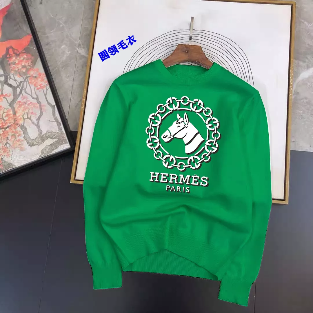 Minimalist 837 Hermes Sweaters Long Sleeved For Men