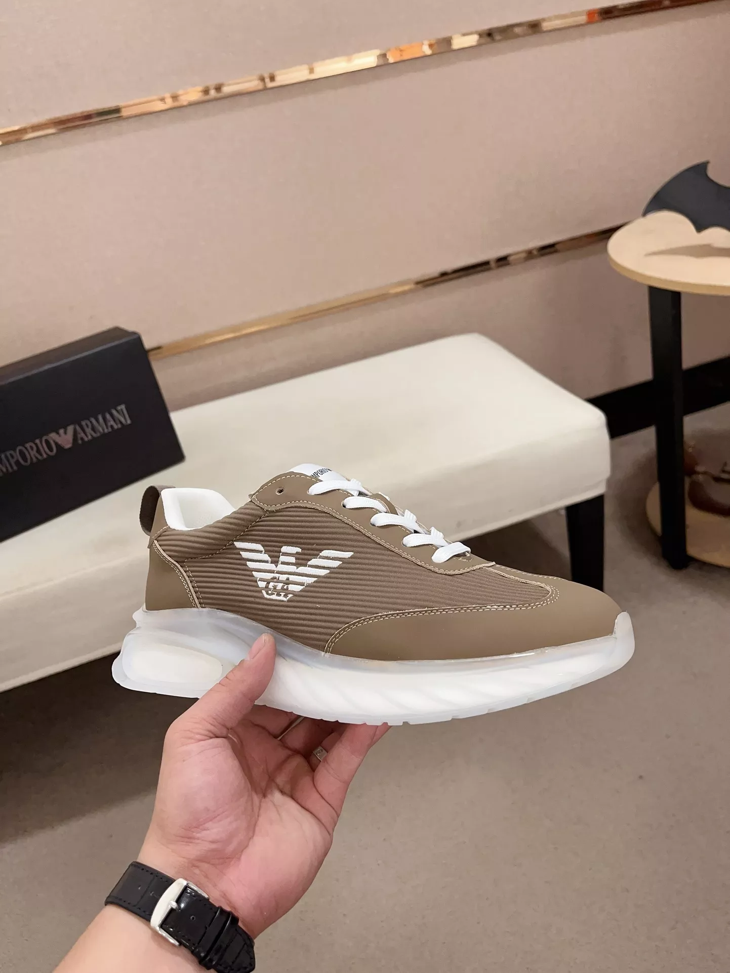 Minimalist 8448 Armani Casual Shoes For Men