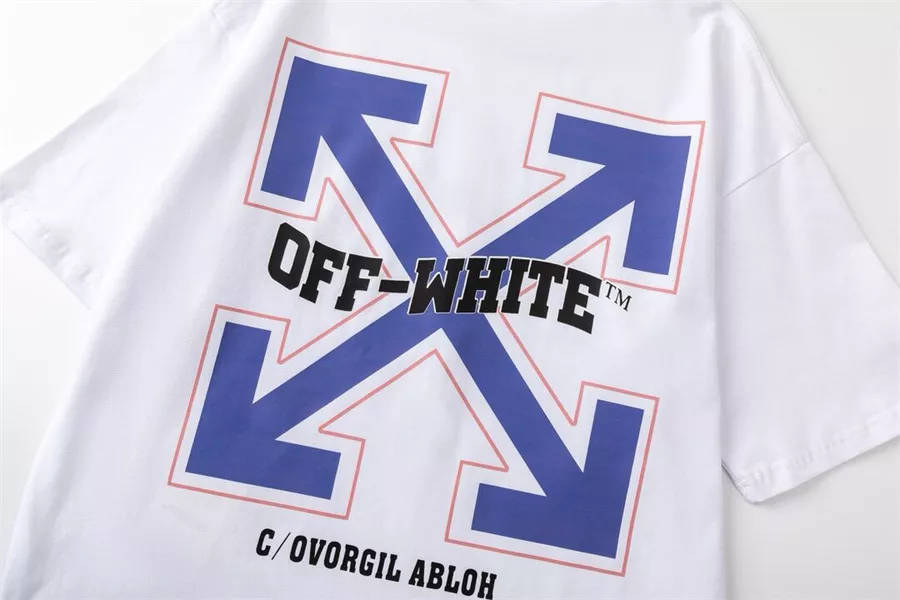 Minimalist 8695 Off-White T-Shirts Short Sleeved For Unisex