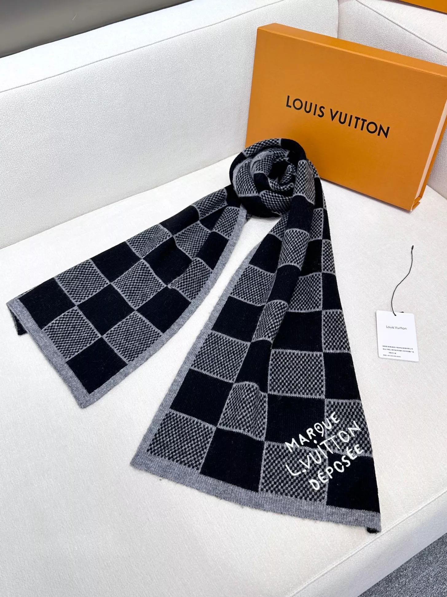 Minimalist 8731 Louis Vuitton Scarf For Unisex