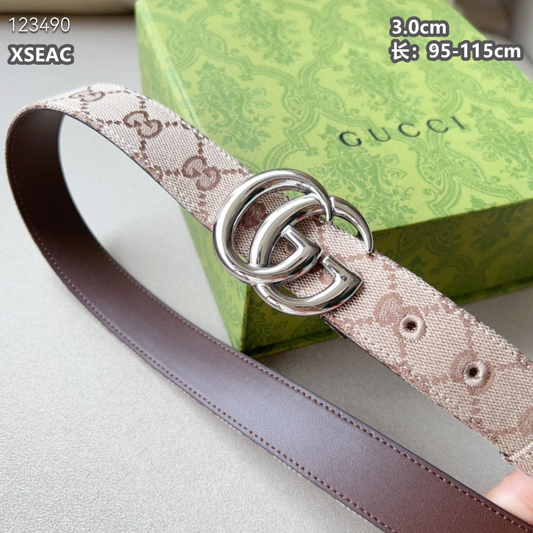 Minimalist 910 Gucci AAA Quality Belts For Women