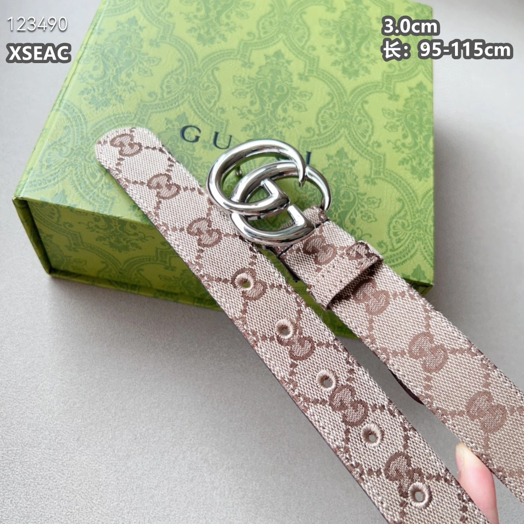 Minimalist 910 Gucci AAA Quality Belts For Women
