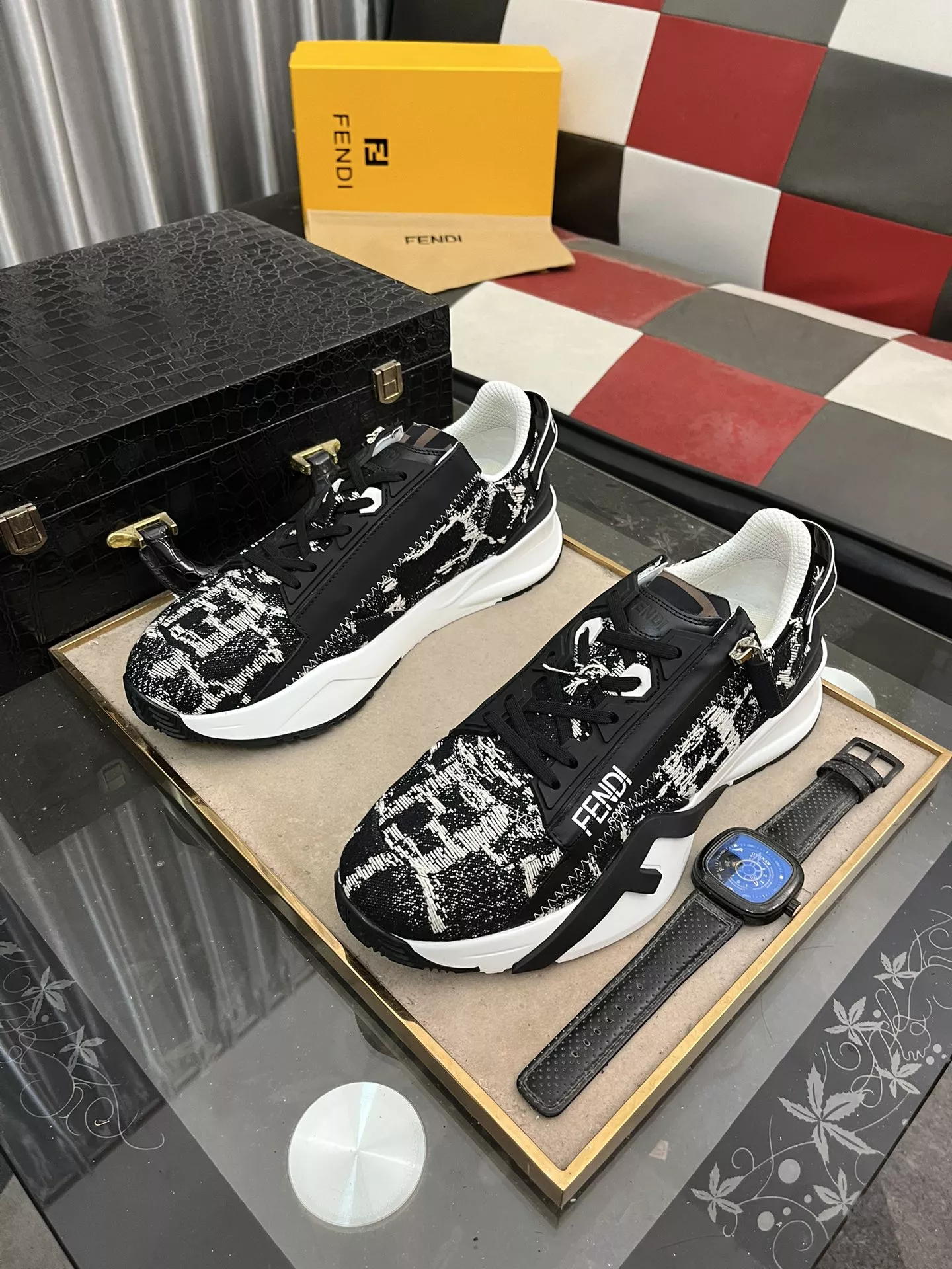 Minimalist 9137 Fendi Casual Shoes For Men