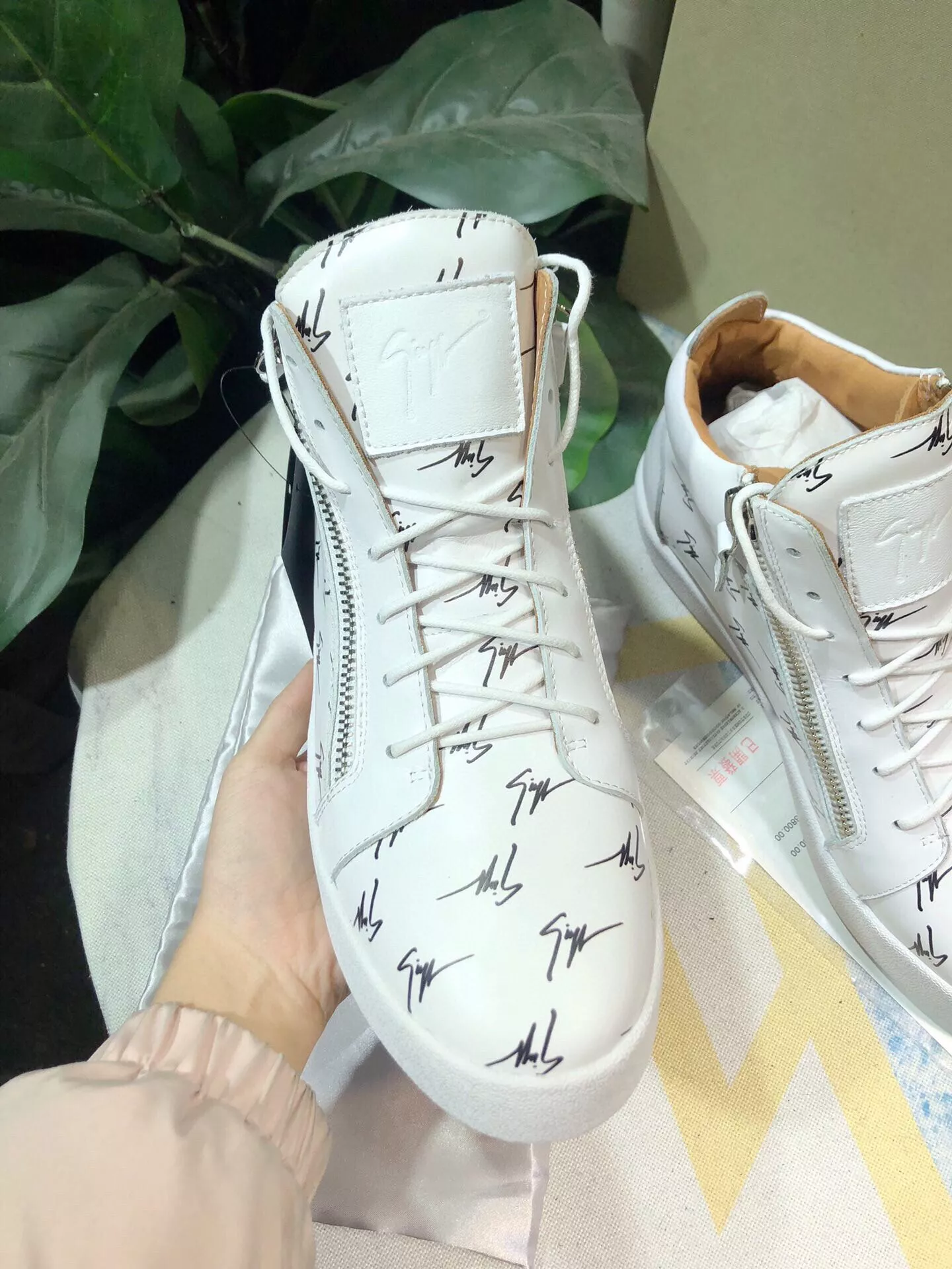 Minimalist 9211 Giuseppe Zanotti High Tops Shoes For Men