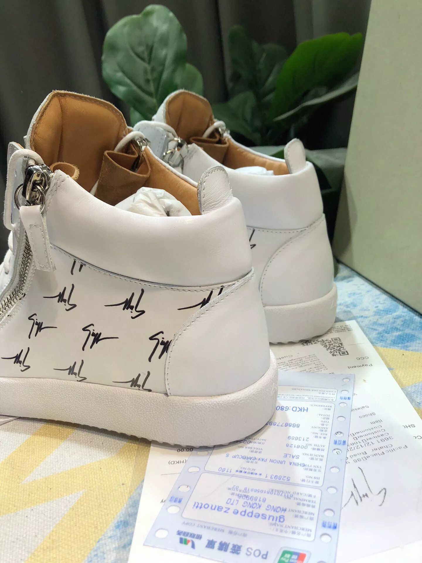 Minimalist 9211 Giuseppe Zanotti High Tops Shoes For Men