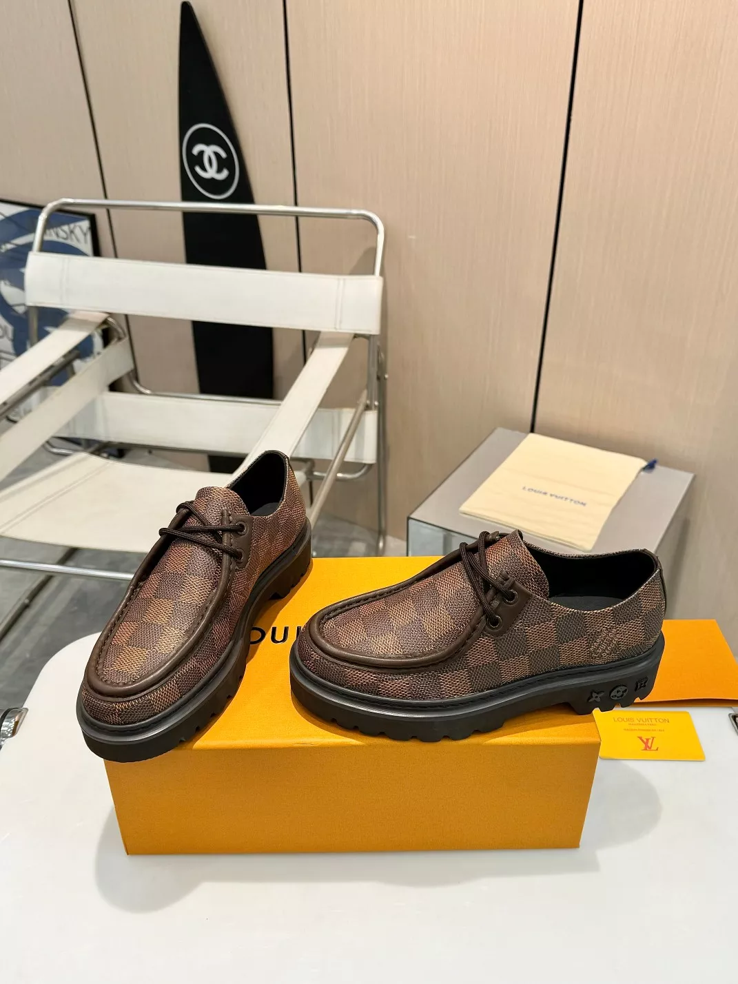 Minimalist 9265 Louis Vuitton LV Oxfords Shoes For Men