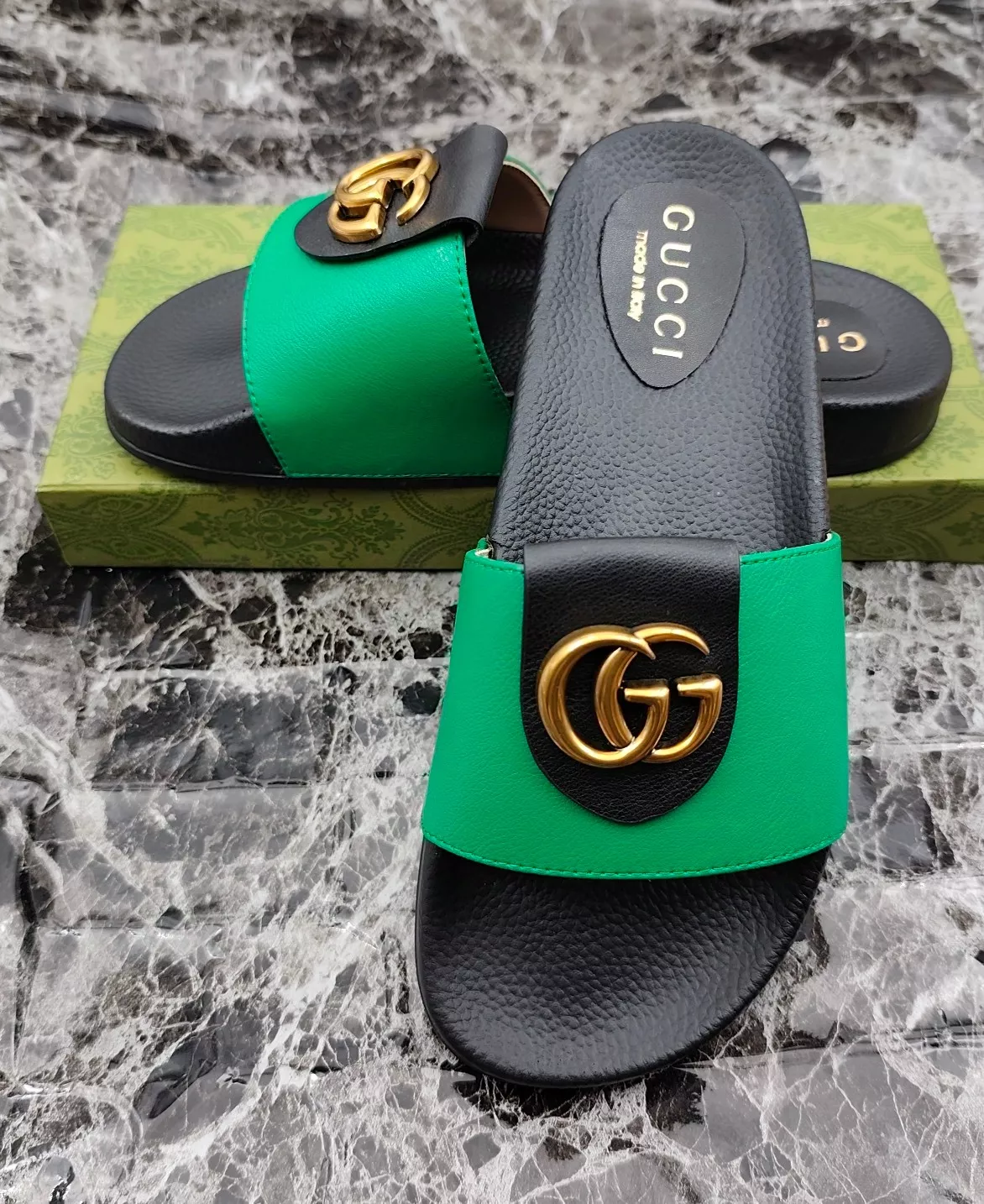 Minimalist 9283 Gucci Slippers For Men