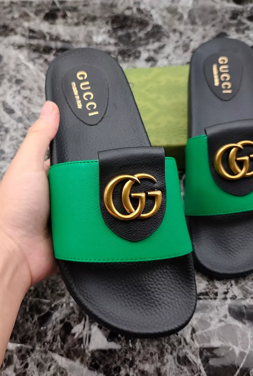 Minimalist 9283 Gucci Slippers For Men